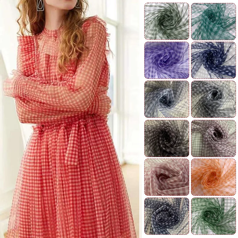 Tissu en maille à carreaux 90x - Sewing Batik Fabric avis et prix