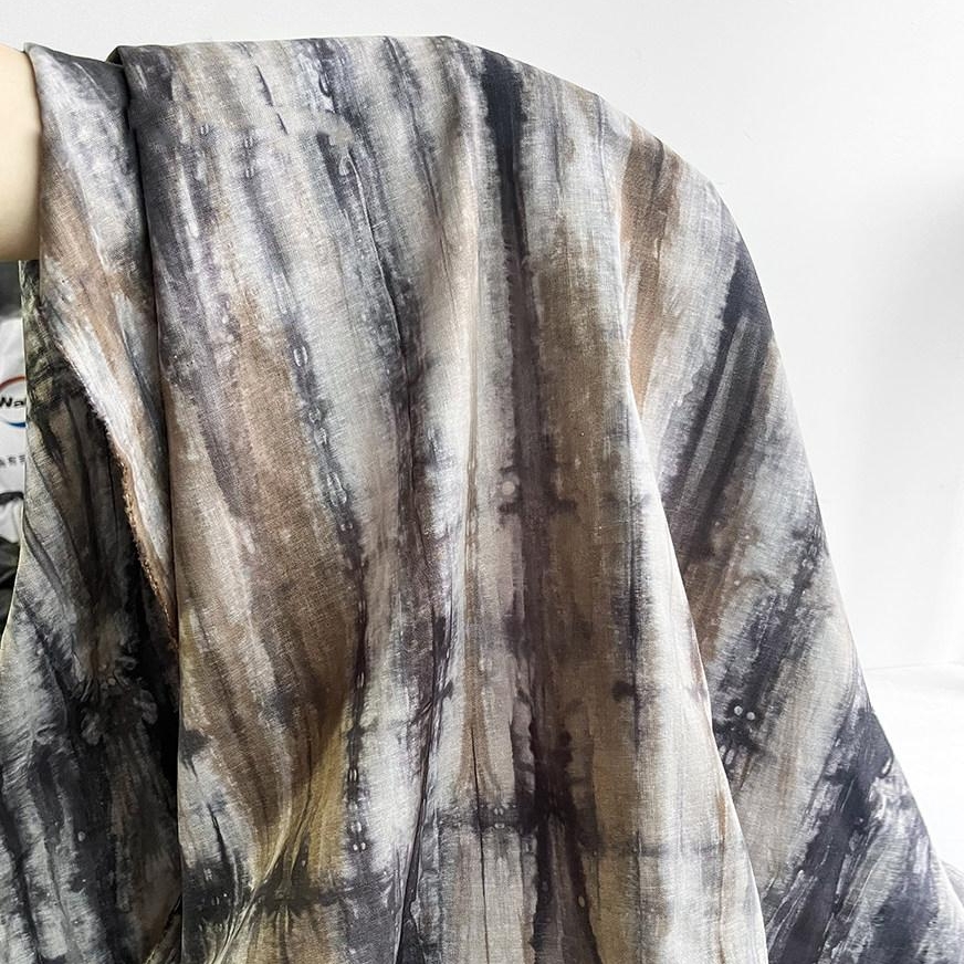 Tissu polyester tie-dye ethniq - Sewing Batik Fabric avis et prix